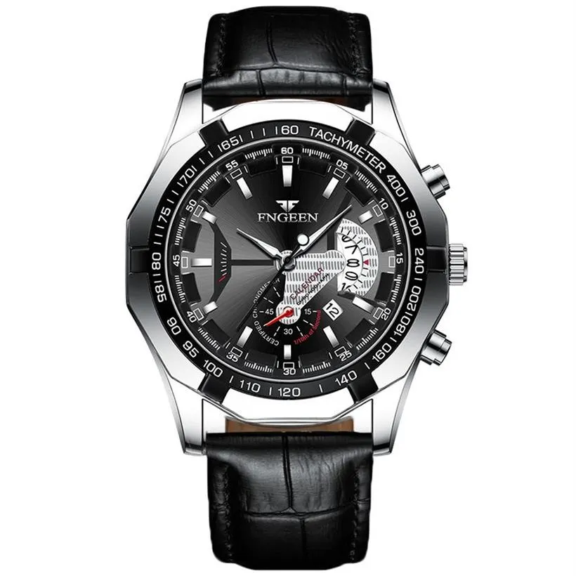 Watchsc-Nuovo orologio colorato semplice stile sportivo orologi argento cintura nera310S