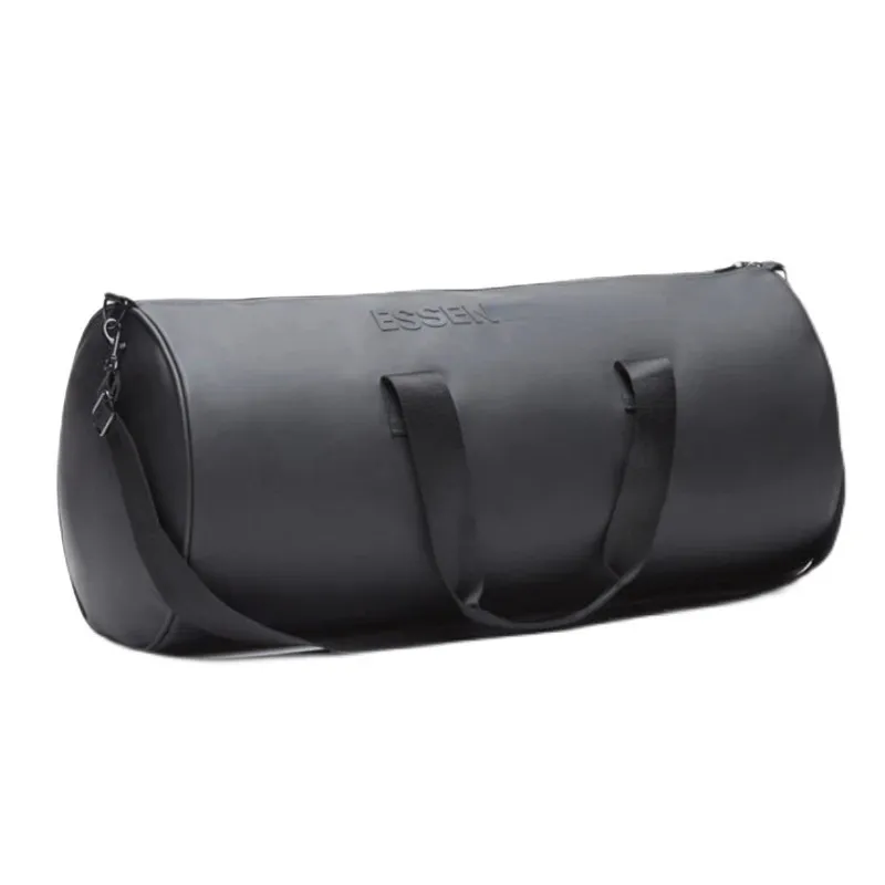 ESSEN Double Line Hard Bottom Duffel Bag With Crossbody And ESSEN Double Line Hard Bottom Duffel Bag With Crossbody And