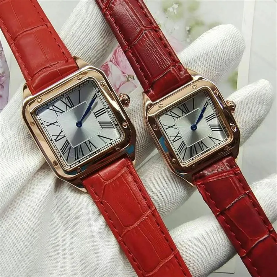 Orologi da uomo di lusso da donna, movimento al quarzo, cinturino in pelle, orologio da polso casual, stile di vita, orologio analogico impermeabile, blu Montre255p