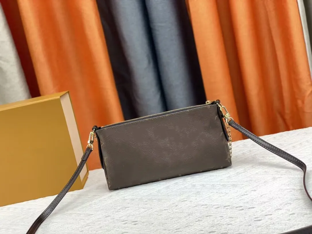 Designer-Taschen aus echtem Leder, Geldbörse, Schlüsselkartenhalter, Geldbörse, Handtasche, Messenger-Umhängetasche, Kette, Clutch, Umhängetasche, 2024