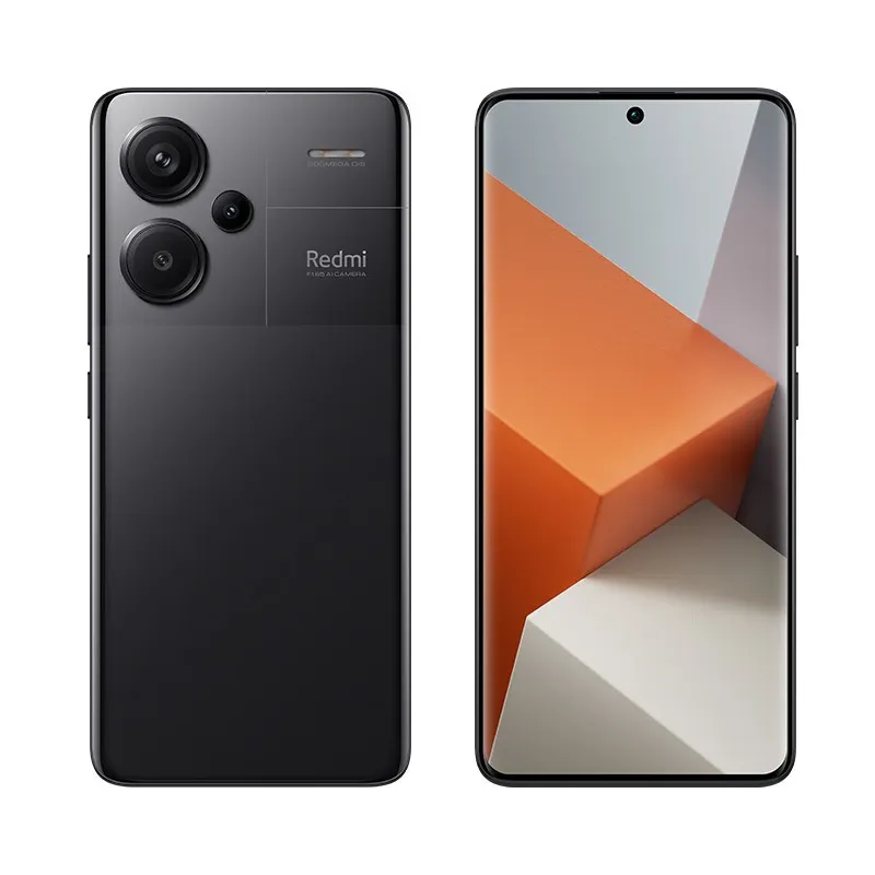 Téléphone portable d'origine Xiaomi Redmi Note 13 Pro + 5G intelligent 16 Go de RAM 512 Go de ROM Dimensity 7200 Ultra 200.0MP NFC Android 6.67 "plein écran d'empreintes digitales ID téléphone portable étanche