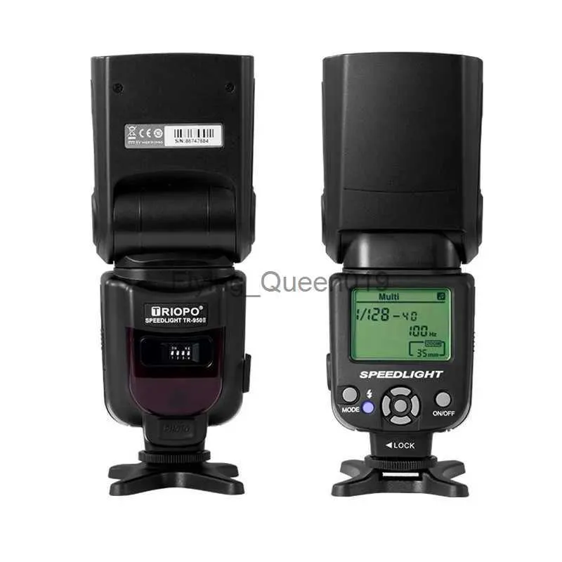 Flash Heads Triopo TR-950II Light Speedlite + G4 2.4G Wireless Transmission For 650D 550D 450D 1100D 60D 7D 5D Camera YQ231005