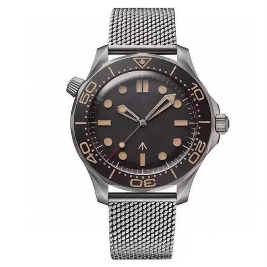U1 Mens Watch Diver 300m 007 Edition Master No Time to Die Automatic Mechanical Movement horloges stalen band sport polshorloges2258