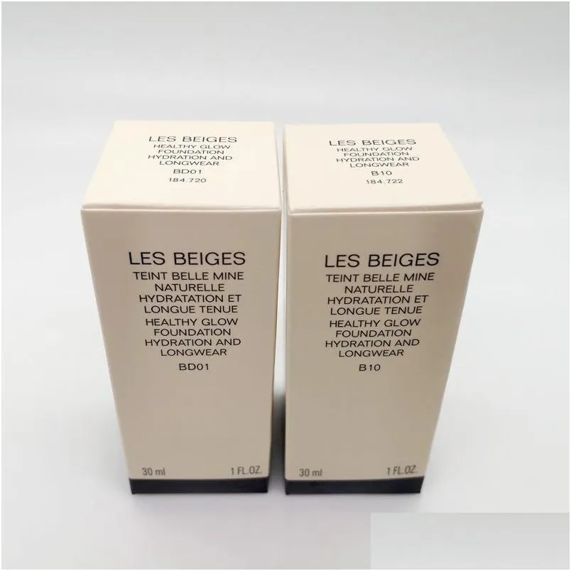 基礎les beiges Healthy Glow Hydration bd01 B10 B20 Makeup Liquid30ml 1fl.ozドロップデリバリーヘルスビューティーDHQQ9