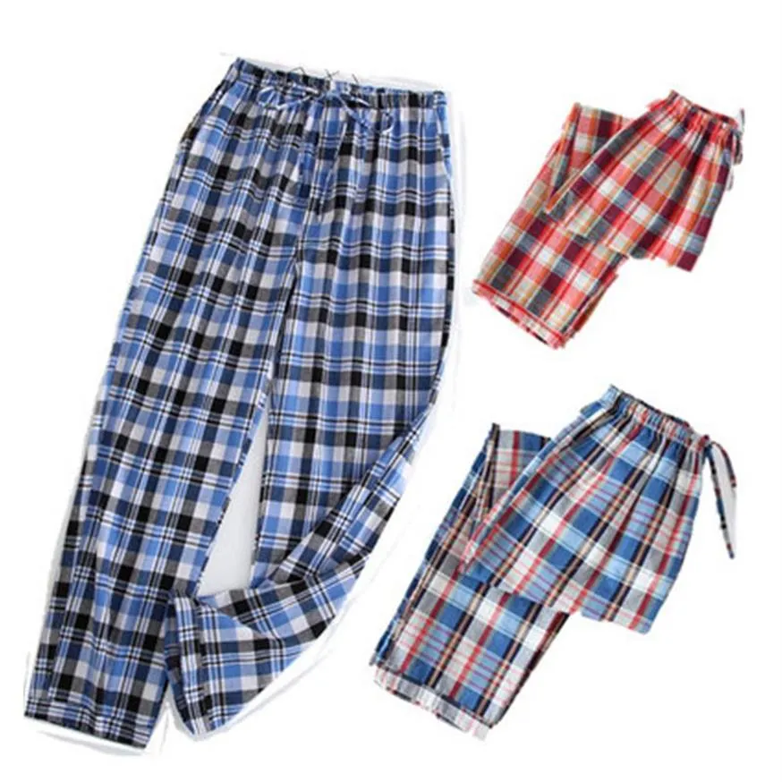 Pyjamas simples hommes coton automne pyjama hommes pantalons Pijamas Sexy coréen vêtements de nuit costume de nuit entier XL-3XL352Z