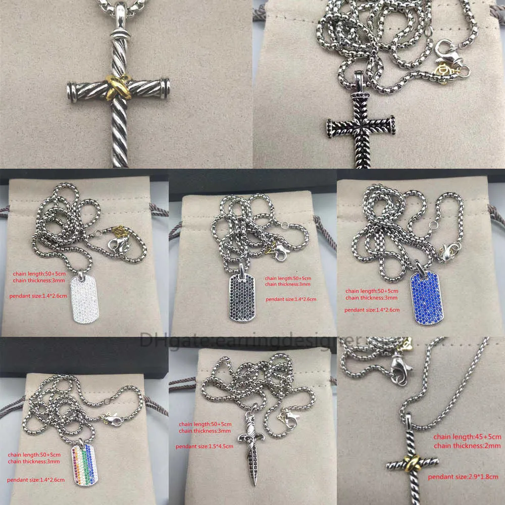 Necklace Black Necklaces Garnet Dy Onyx Men Pendant Jewelry Designer Amethyst Diamond Petite High BlueTopaz End Jewelry Women