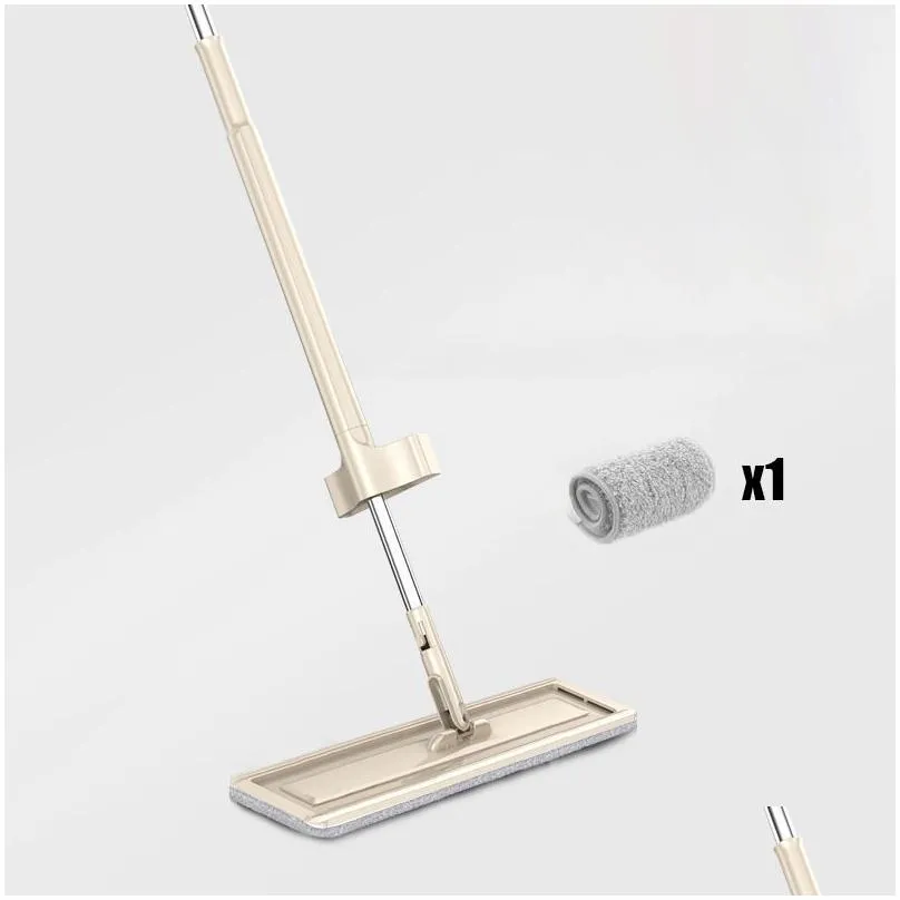 magic selfcleaning squeeze mop microfiber spin and go flat for washing floor home cleaning tool bathroom accessories 2104239350687