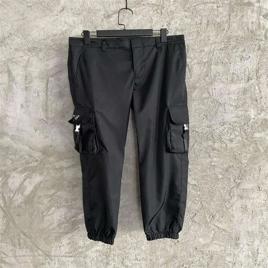 メンズ2023秋のデザイナー高品質の生地ジョギングパンツ - 私たちサイズのズボン - 新しいファッションメンズヨガジョガートラックスウェットパンツ268J