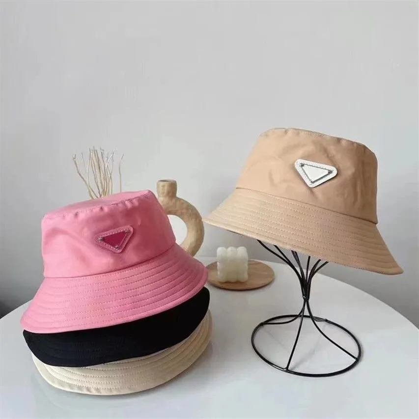 Designer Nylon Popular Bucket Hats For Women Classic Fashion