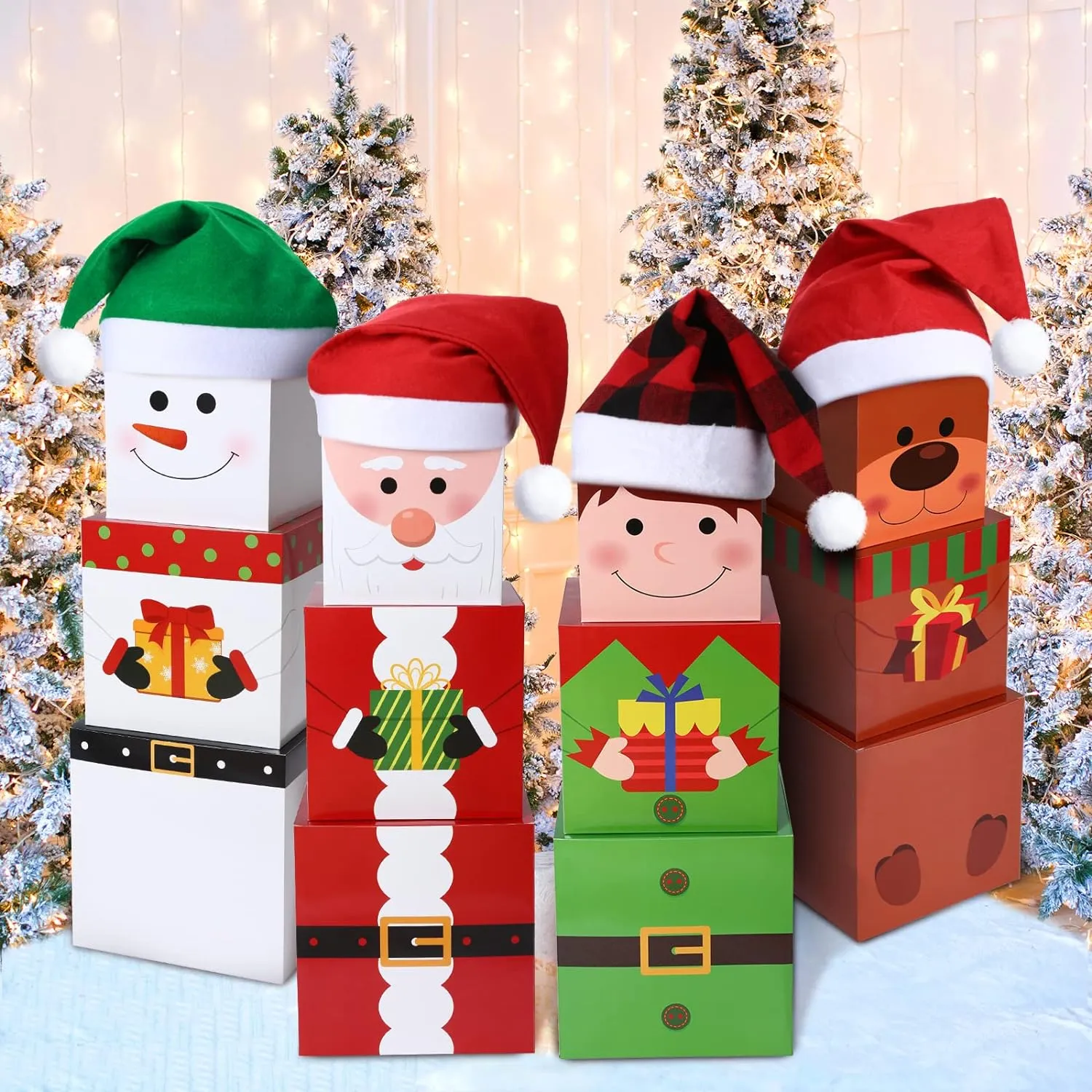 Christmas stacking boxes deals