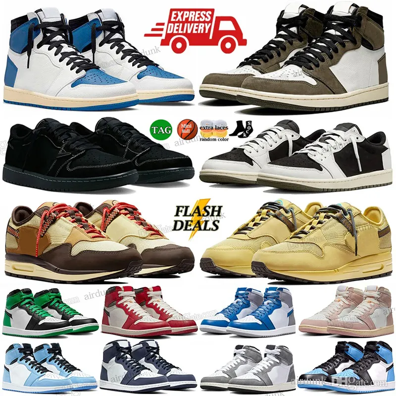 Reverse Mocha 1 Basketball Shoes OG 1s Mens Low Black Phantom Olive UNC Voodoo Panda University Blue Lows Men Women Outdoor Sport Dhgates Trainer Sneakers