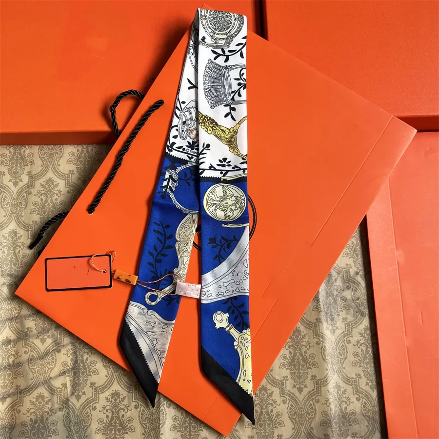 шелковый шарф дизайнерский головной платок женская мода сумка с длинной ручкой шарф Париж плечо рюкзак багажная лента платок 130579