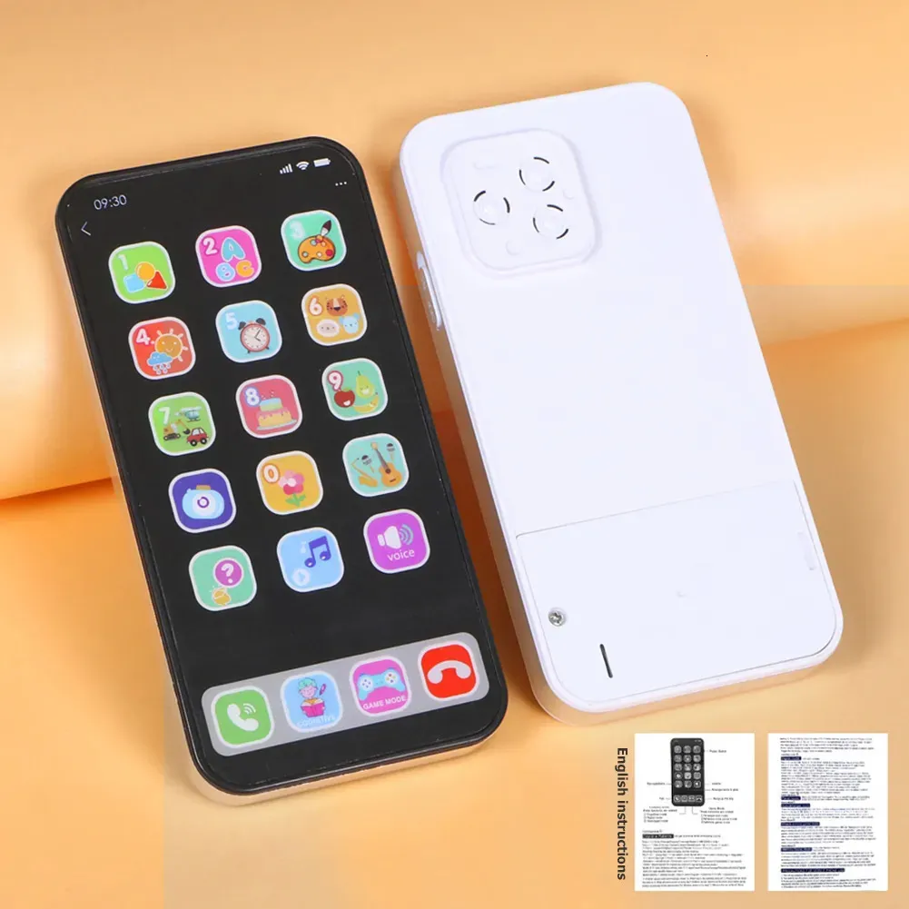 Jouet Téléphone Pour Bébé 1-6 Ans - Écran LED, Sons Amusants, Éducatif, Portable