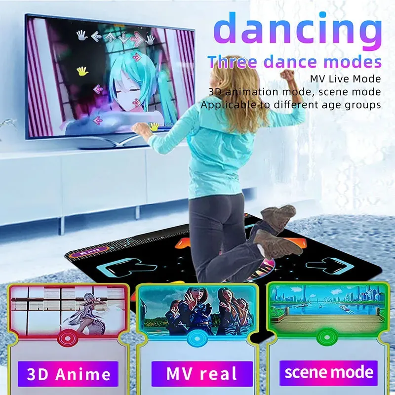 Tapis De Danse Pour Enfants Adultes Double Player Tapis Danse électronique