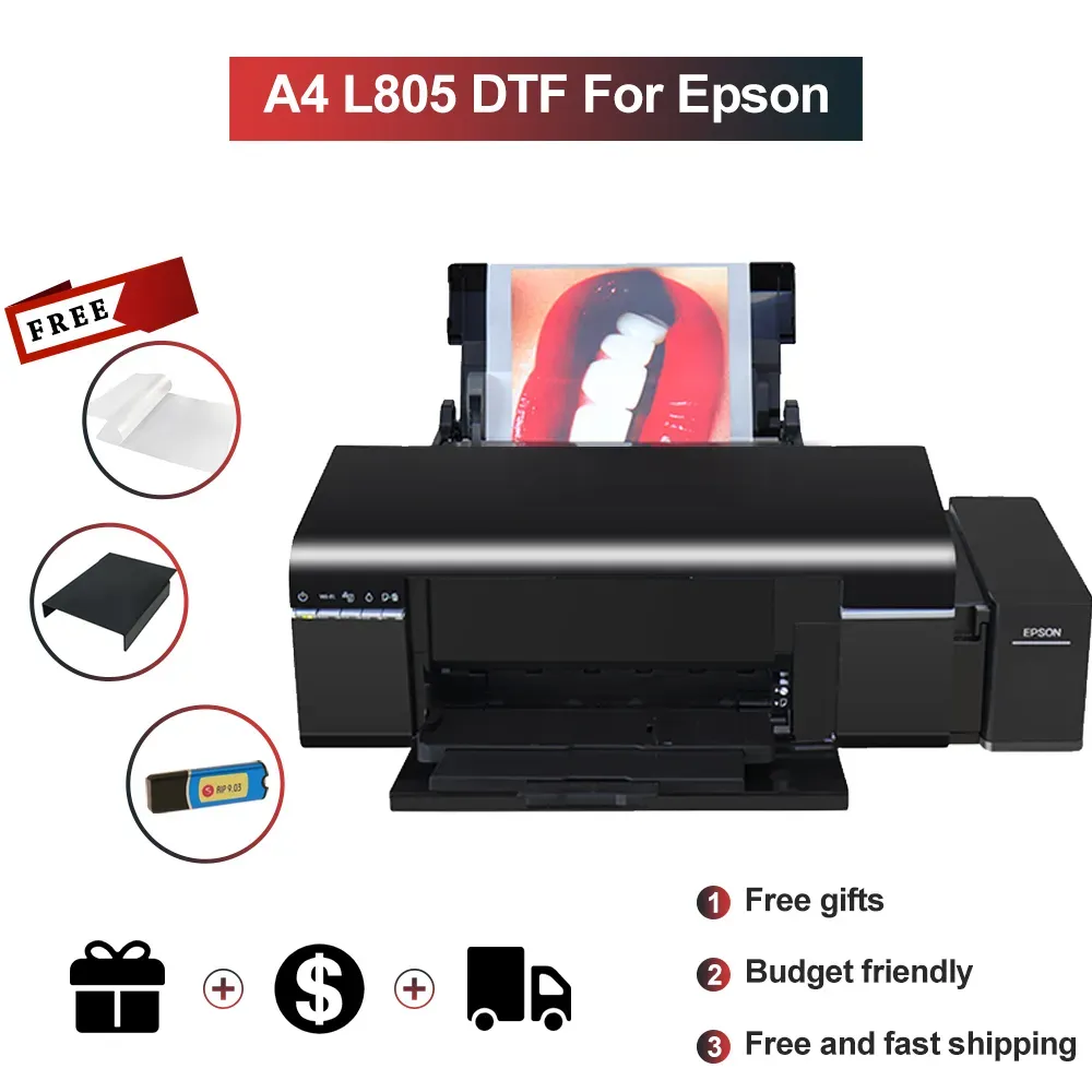 2023 A4 Dtf Printer Direct Transfer Film Dtf Printer A4 for Epson L805 A4  Heat Film T Shirt Printing Machine A4 for T Shirt Dtf Print Direct to Film  Printer - China