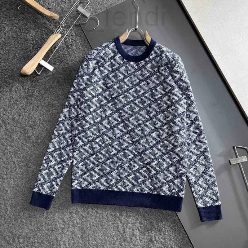 Herensweaters Designer Winterwollen trui gebreid sweatshirt ronde hals hoodie f jacquard designer pullo jas heren dames neckla t-shirt met lange mouwen JWCK