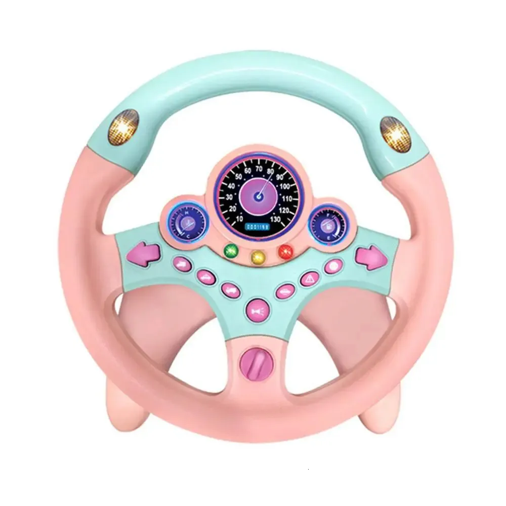 Anoudon Copilot Stuurwiel, simulator, speelgoed, voor kinderen, baby