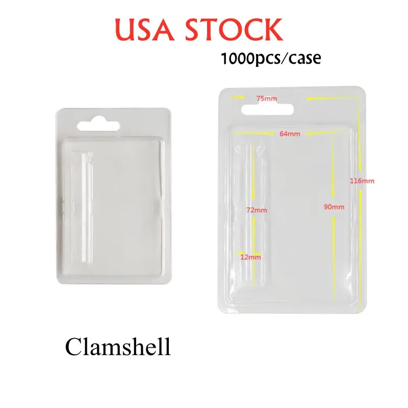 USA Stock Clamshell Blister Packaging 1000pcs Lot Empty Other Electronics OEM Insert Cards Welcome