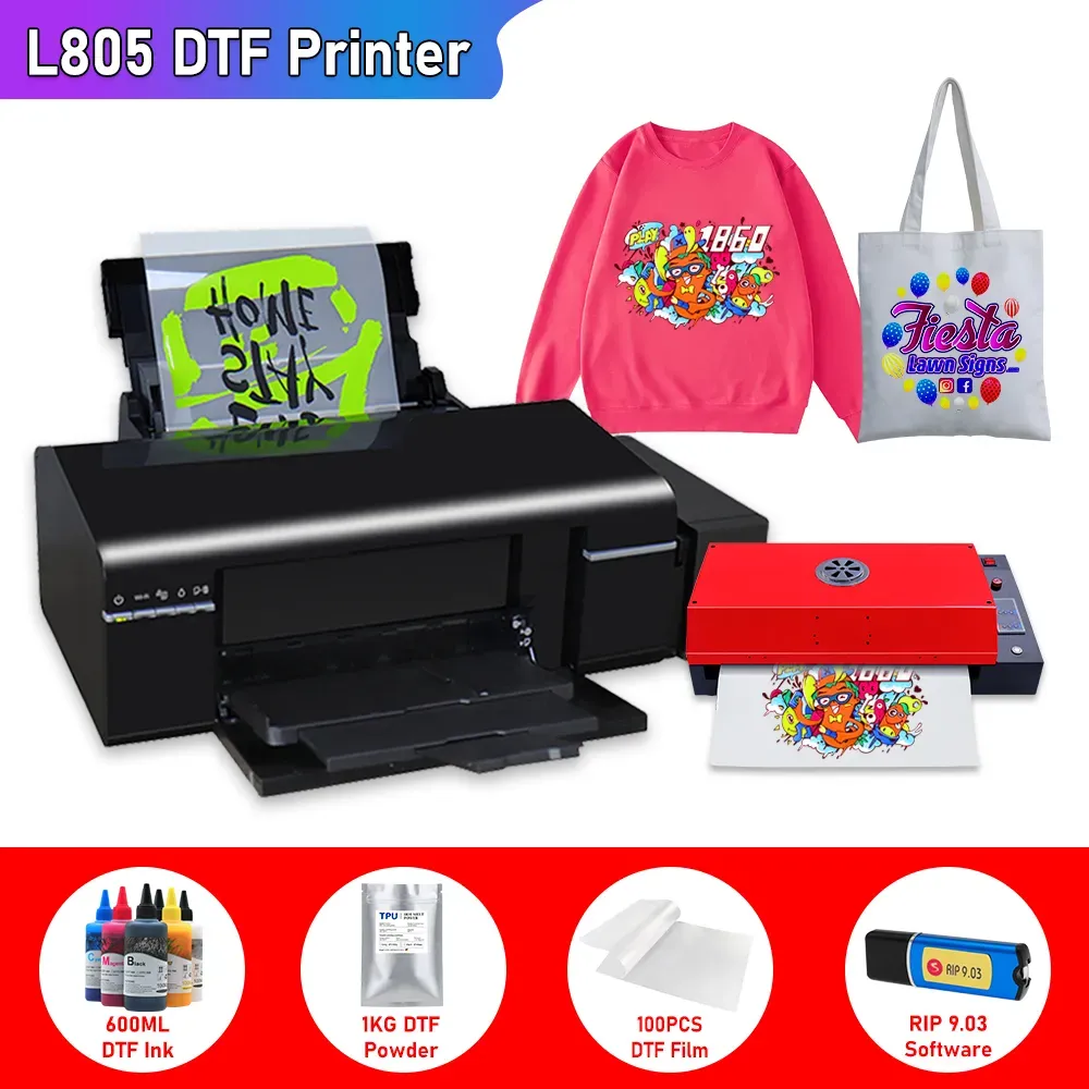 Machine d'impression DTF A4 pour Epson L805, imprimante à