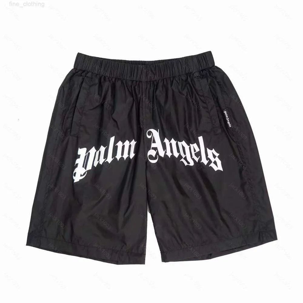 Palms Angels Shorts 23SS Letters PA Unisex Beach Mens and Womens Fashion Casual couple Swim Short 8507 01