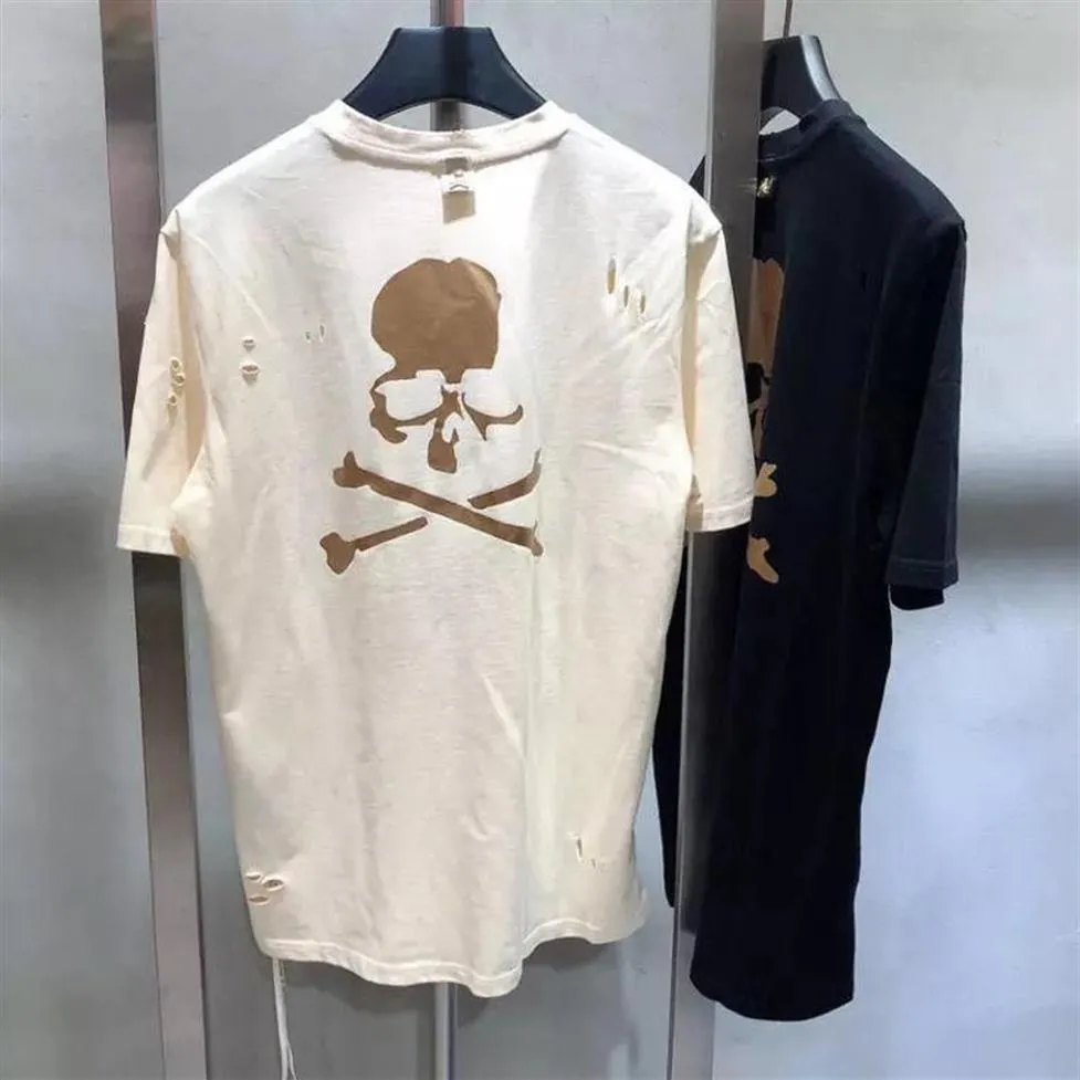 T-shirts Hommes Mastermind MMJ T-shirt Hommes Femmes Trous d'or à manches courtes Harajuku Styles Casual Tops Tees TshirtsMen's2936