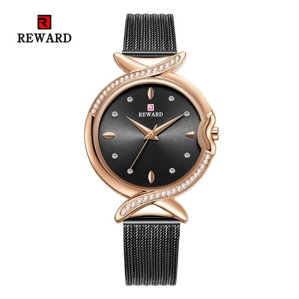 Pulseira feminina relógio de luxo diamante topo marca designer pulso moda rosa ouro relógio senhoras vestido amoroso relogio pulso watch218u