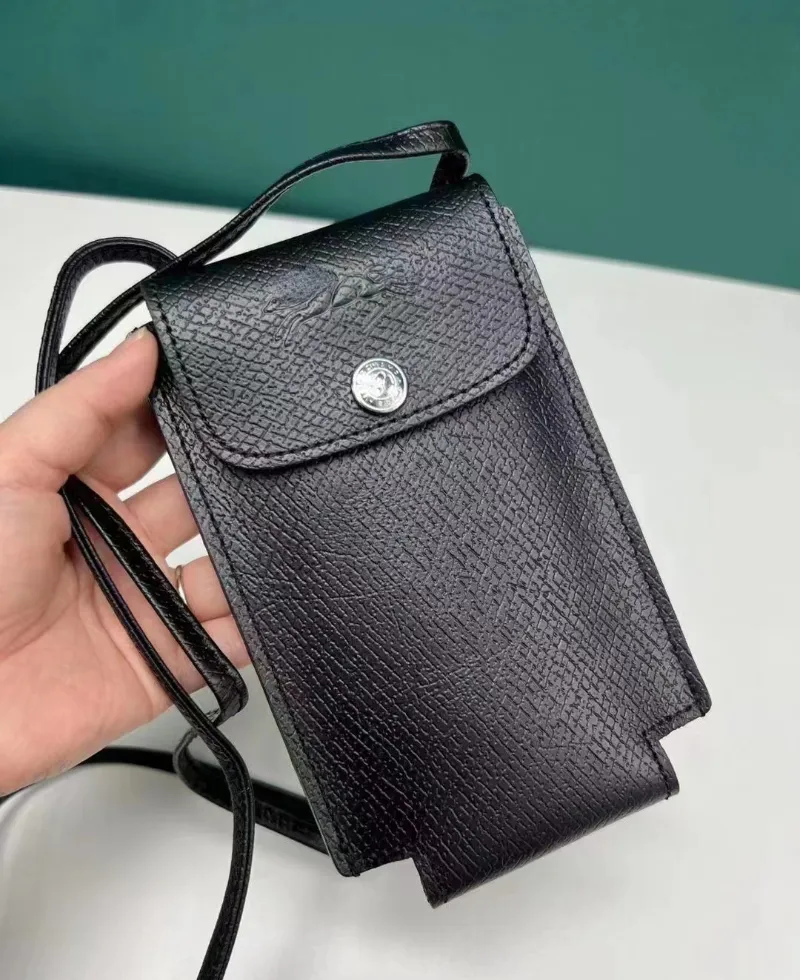 Carteira de couro de grife para mulheres bolso celular de bolsa multicolor