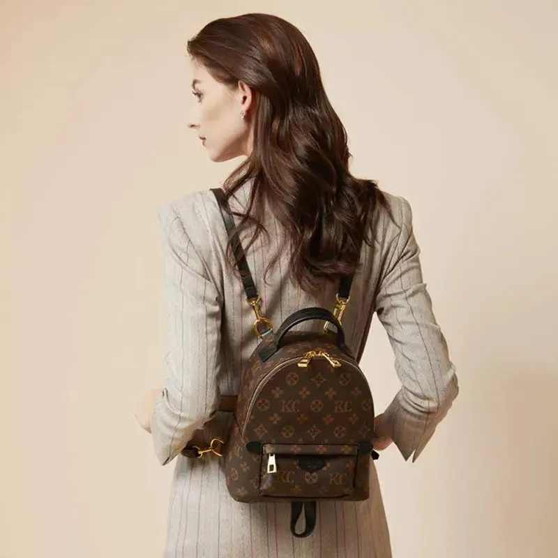 Stylish Mini Backpack Purses For Women Chic PU Leather Small