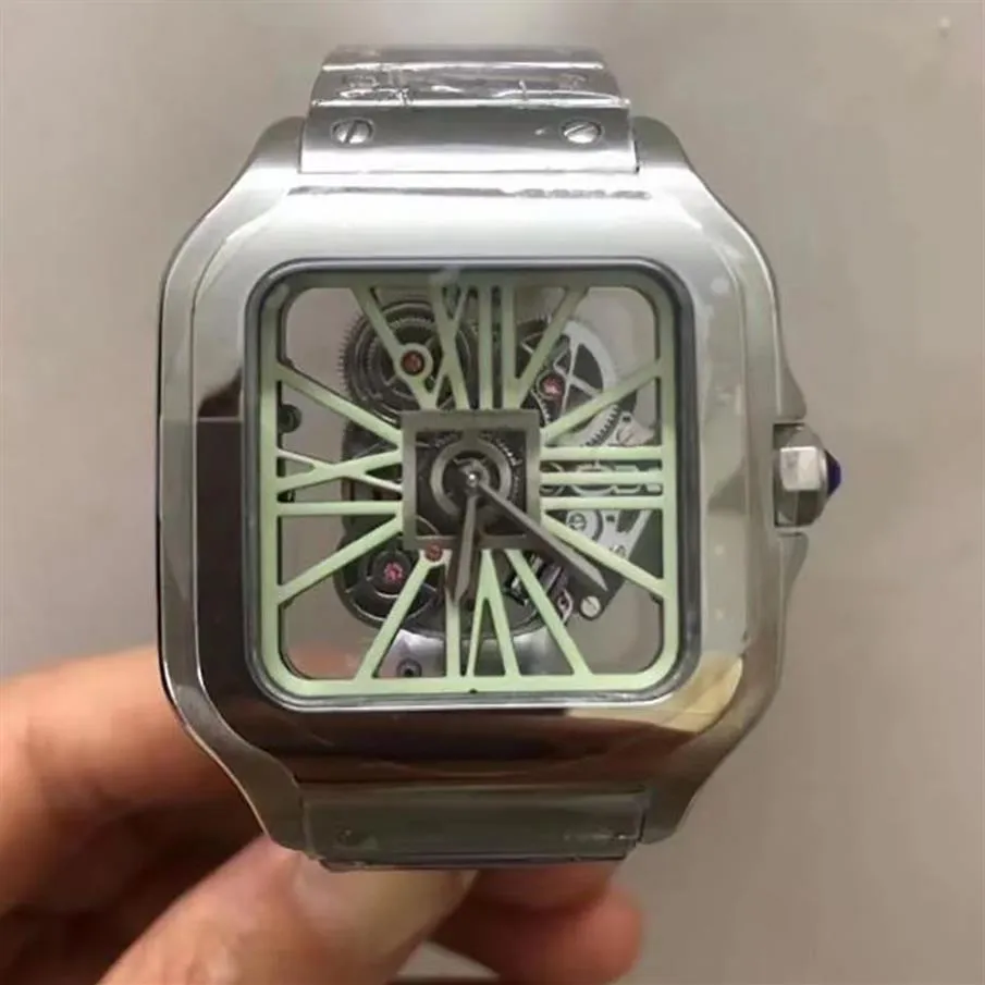 Herrkvartsdesigner Watch 38mm 904L Full rostfritt stålklocka Vattenbeständiga klockor Montre de Luxe223y