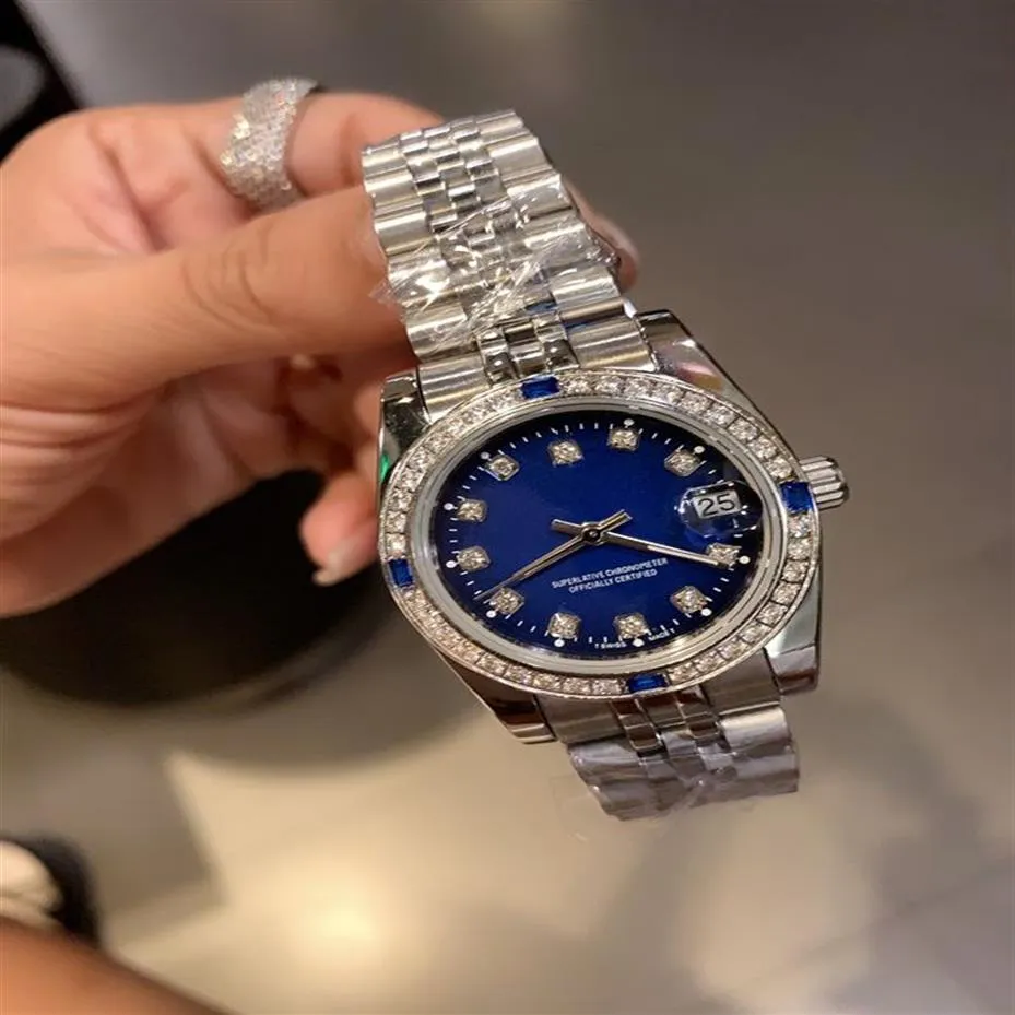Seria Classic Watch Automatic Watch 31 mm Diamentowy pierścień Diamentowy Supphire Super Bright Sports Waterproof Factory209U