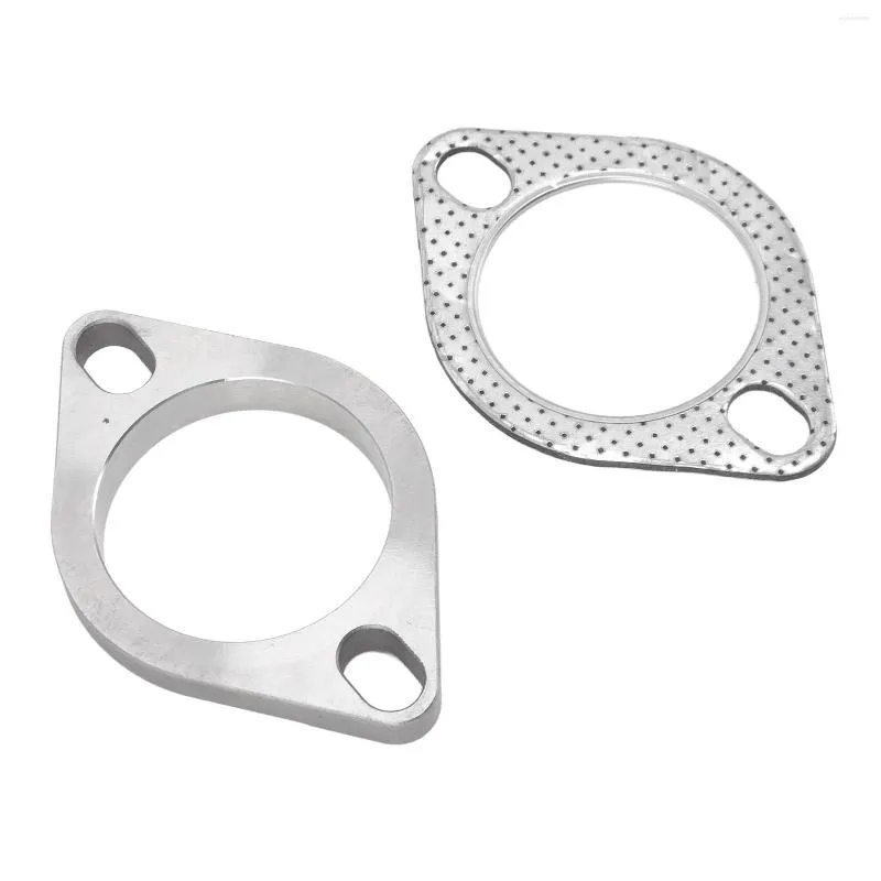 Exhaust Flange Gasket Connection Kit 2 2.5in Rust Proof High Hardness Universal Strong Sealing For Muffler