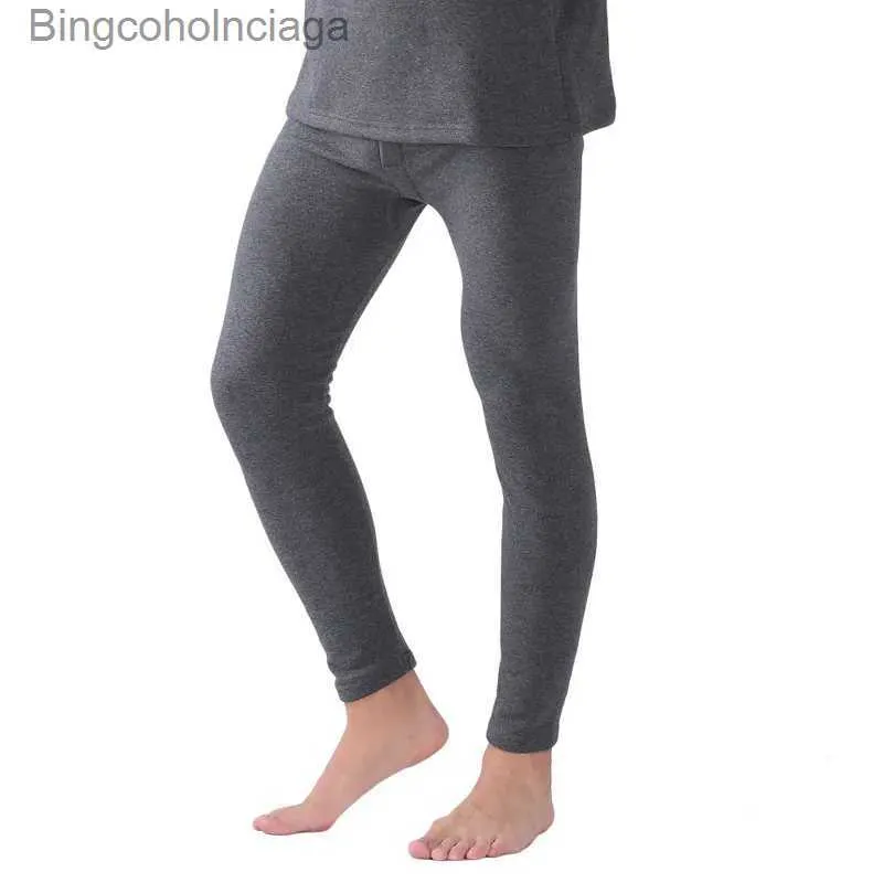 Winter Fleece Wool Thermal Long Johns Bottoms For Women And Men