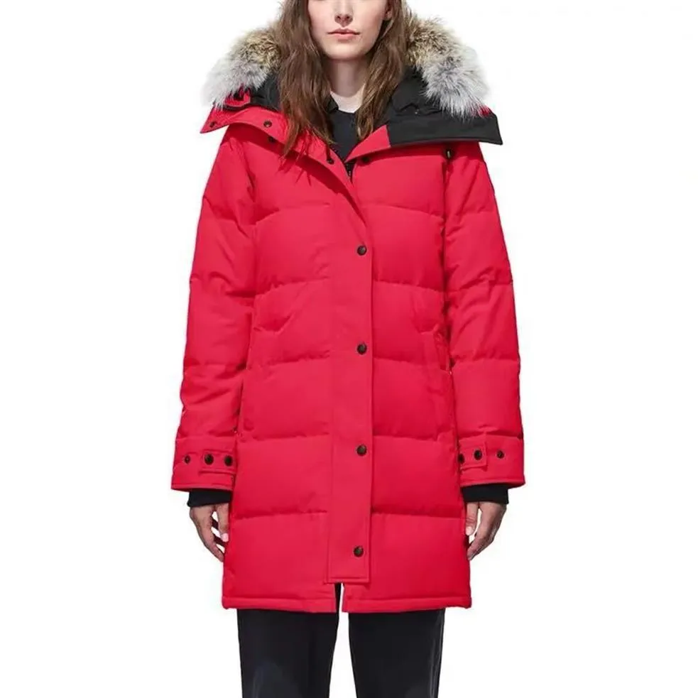 Winter Fourrure Daunenparka Pufferjacke Homme Jassen Chaquetas Oberbekleidung Wolfsfell Kapuze Fourrure Manteau Wyndham Jacke Mantel Hiv230B