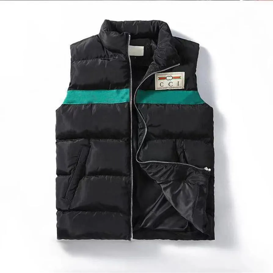 Gilets pour hommes et femmes sans chapeau veste sans manches en coton rembourré automne hiver manteaux décontractés gilet masculin bodywarmer Europe253w