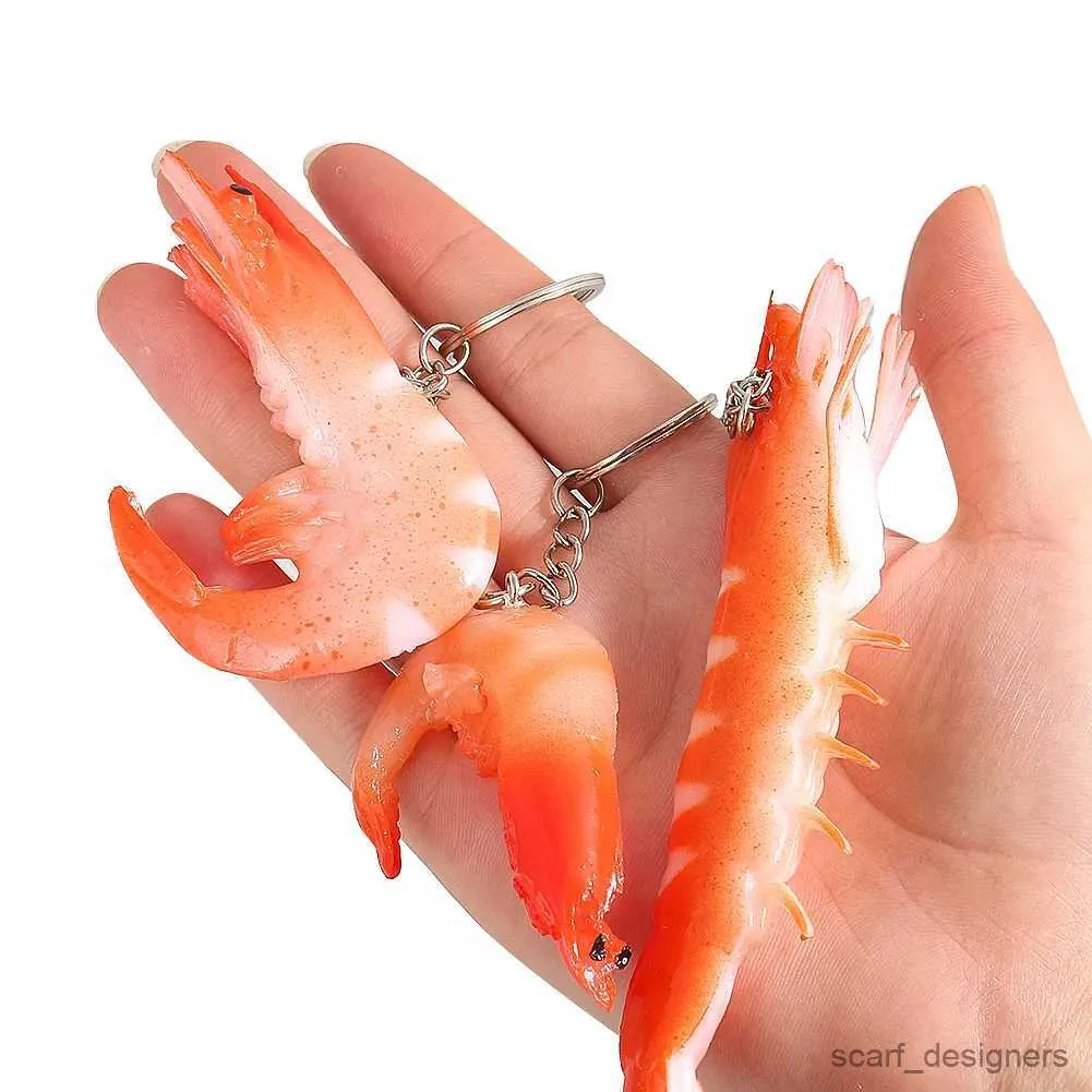 Set Of 2 Lifelike Shrimp And Seafood Food Lobster Keychain For Kids Fun And  Backpack Pendant Perfect Funny Gift R231005 From Scarf_designers, $14.15