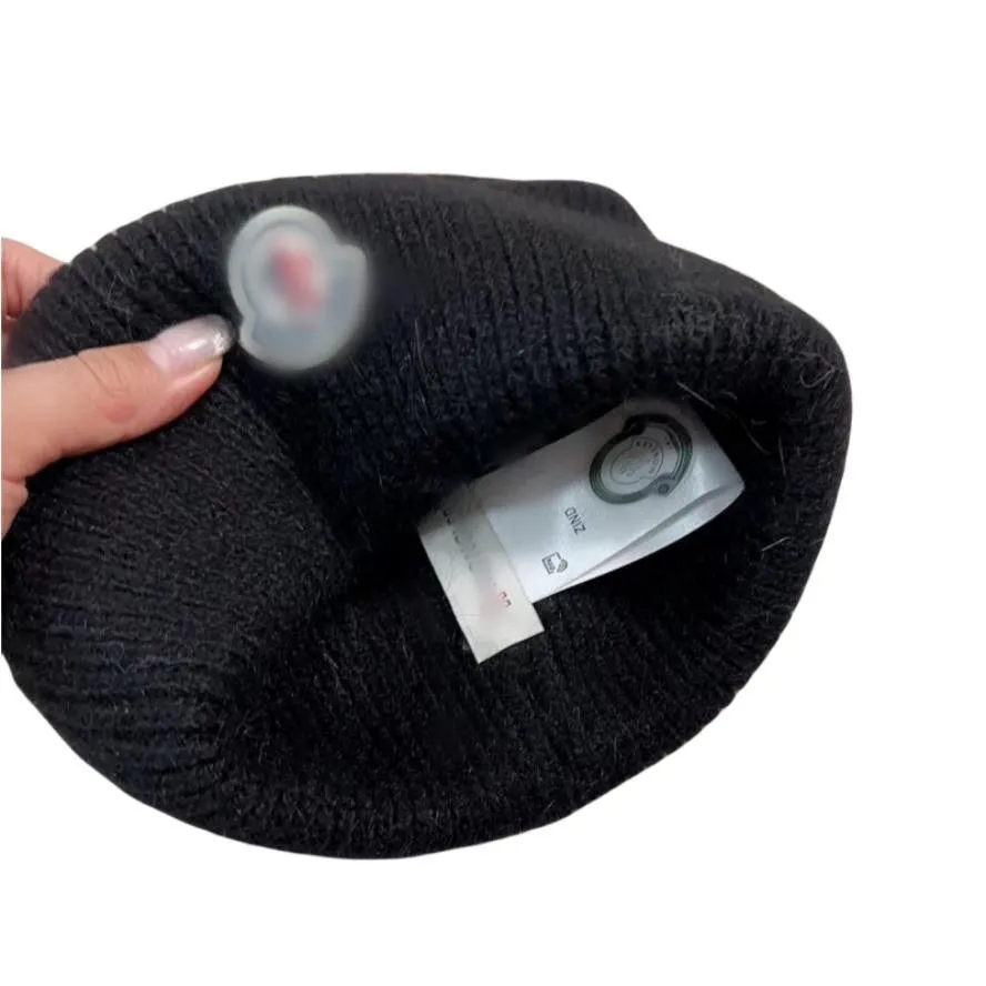 Knit Hat With Brim Women's Winter Wool Beanie: Stylish Outdoor Sports ...
