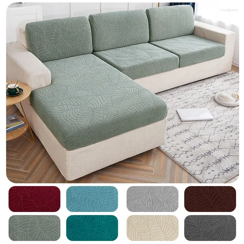 Stol täcker vattentät jacquard soffa täckning 1/2/3/4 sits l form justerbar avtagbar vardagsrumsmöbler skyddande