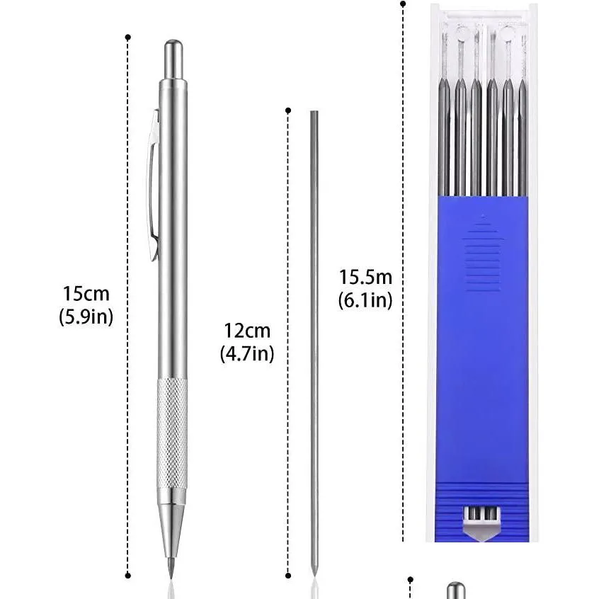 Stylos à bille en gros ingénierie crayon mécanique remplacement de poche conception stylo accessoires livraison directe bureau école Bu Otvc8