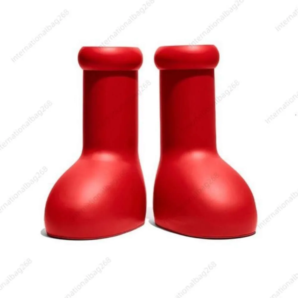 Red Mschf Big Boots Astro Boy Boot Cartoon Into Real Life Fashion Mens
