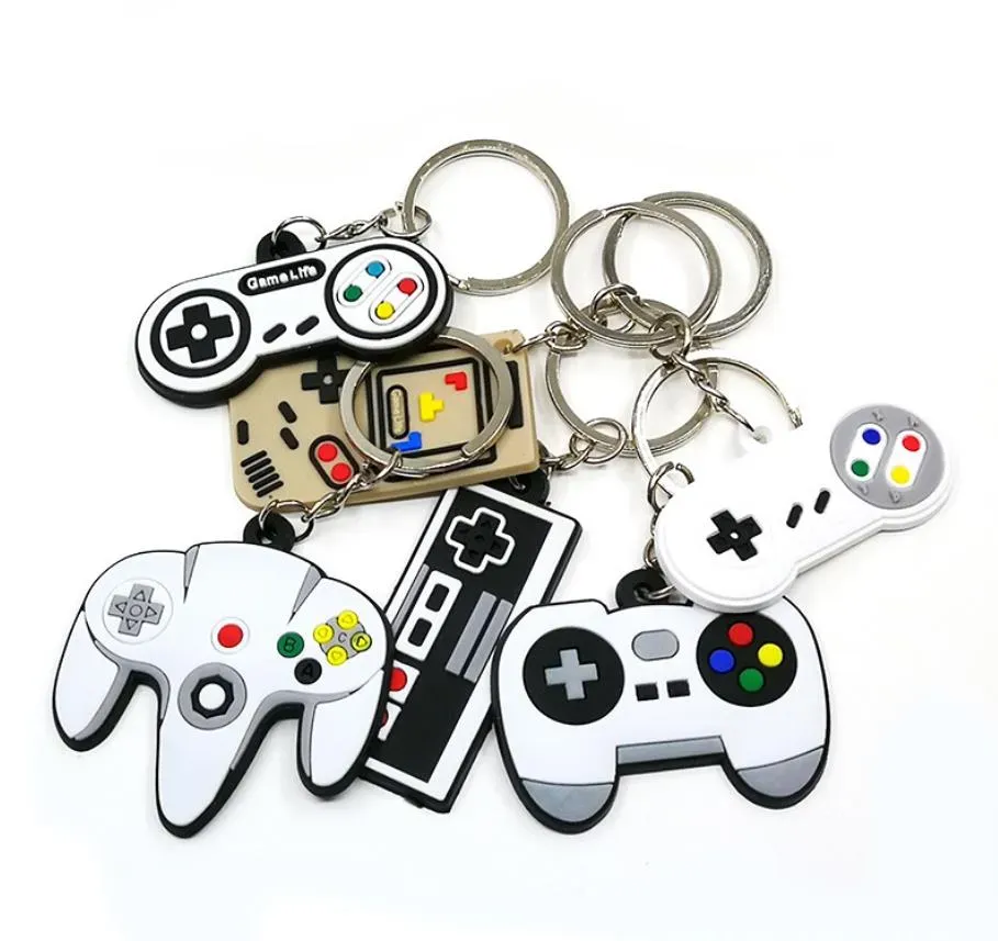 Video Game Keychain Game Controller Accessories, Fun Key Ring