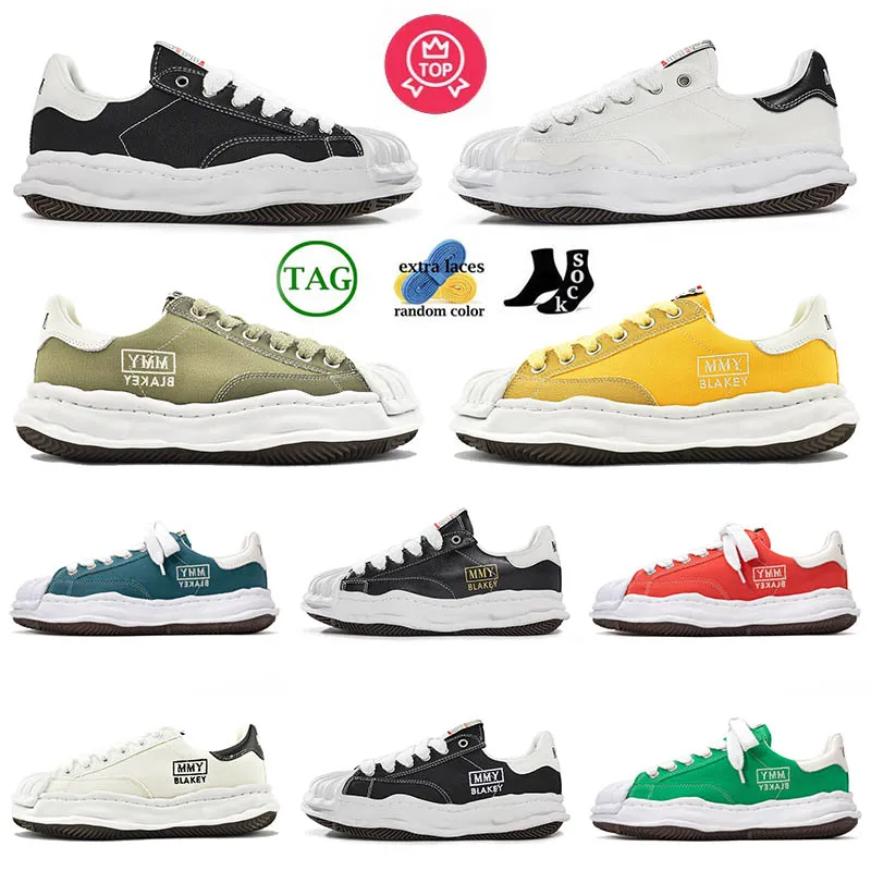 OG 2024 Piattaforma di alta qualità Maison Mihara Yasuhiro Scarpe da corsa MMY Canvas Triple Nero Verde Rosso Bianco per Uomo Donna Vintage Old Trainers Sneakers 36-44