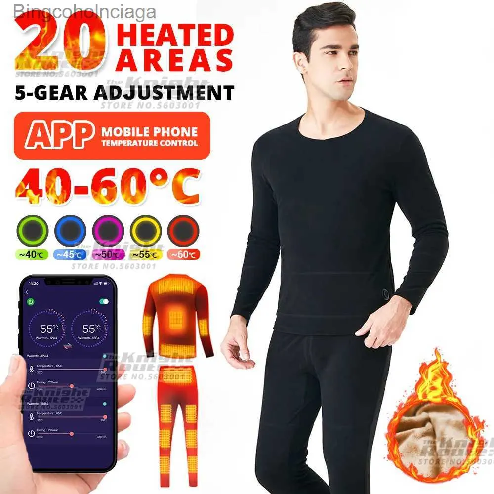 Heated thermal underwear hotsell