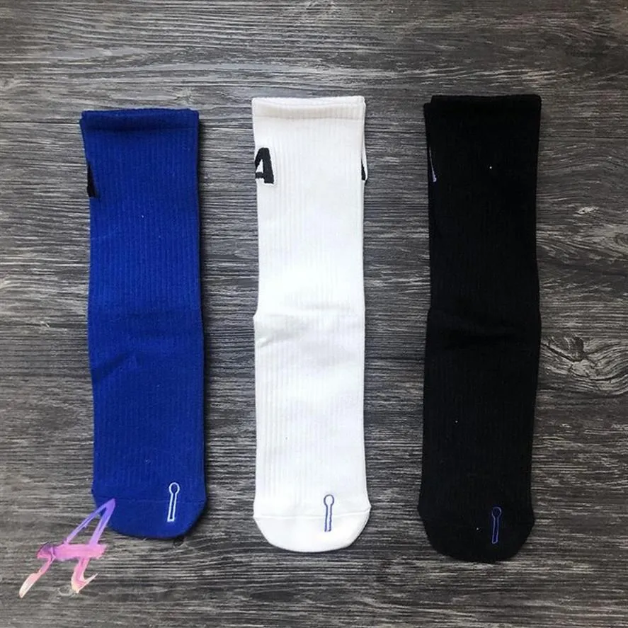 Ader Error SocksボタンホールA-Line Embroideryスプリットトーコットンスポーツ韓国のアデレロールニッチメンズアンドウィメンズ239H