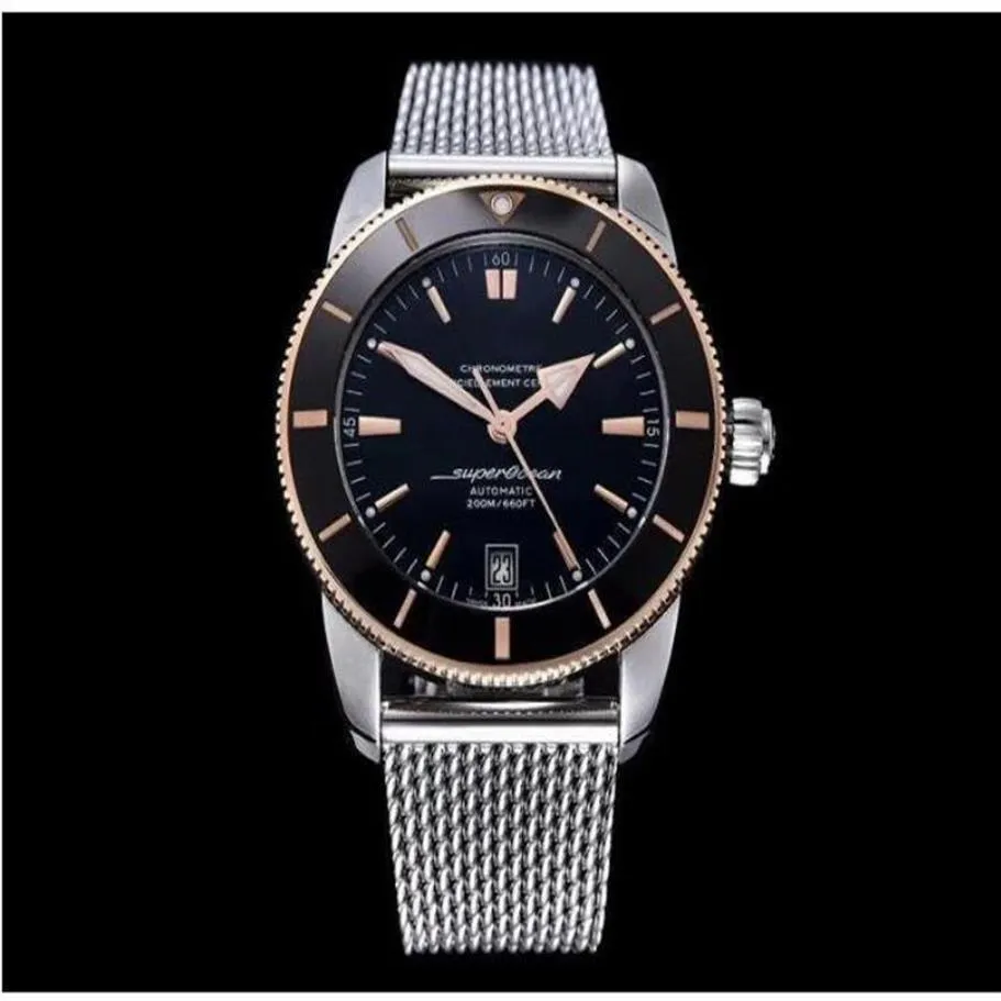 U1 Ny Super Ocean Watch 42mm GF producerad 300 m vattentät eta9015 rörelse keramisk ring mun safir spegel automatisk mekanik236o