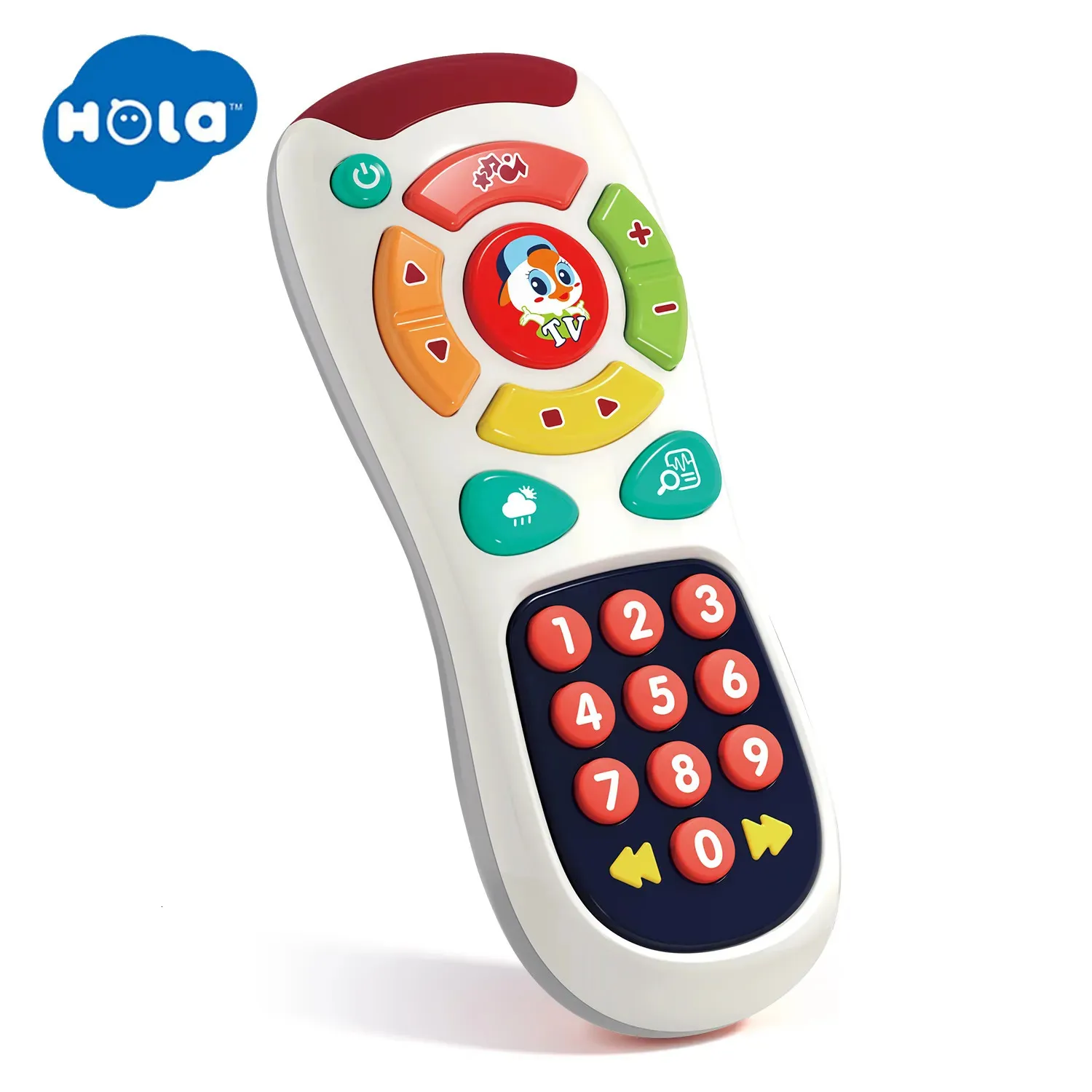 HOLA Baby TV Remote Control Toy With Musical For Early Development Suitable  For Infants And Toddlers 6 12 Months Pretend Phone Toy Included 230928 From  Tuo08, $14.37