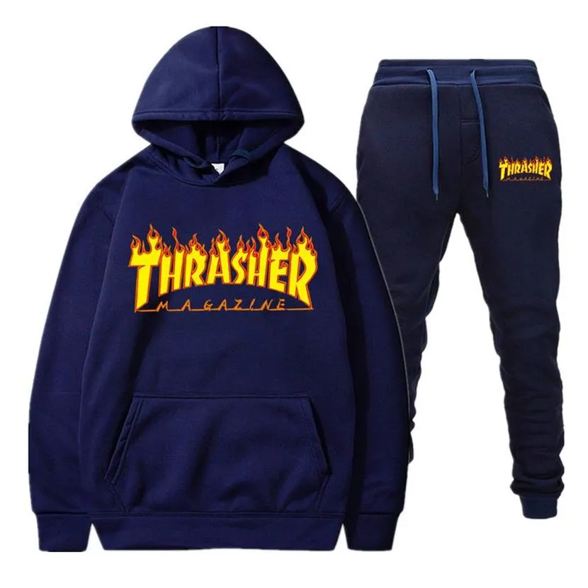 Homens de alta qualidade hoodies calças conjunto designer agasalho dos homens ternos suor retalhos preto impresso roupas 20 cores 2021 hip hop fashio304n