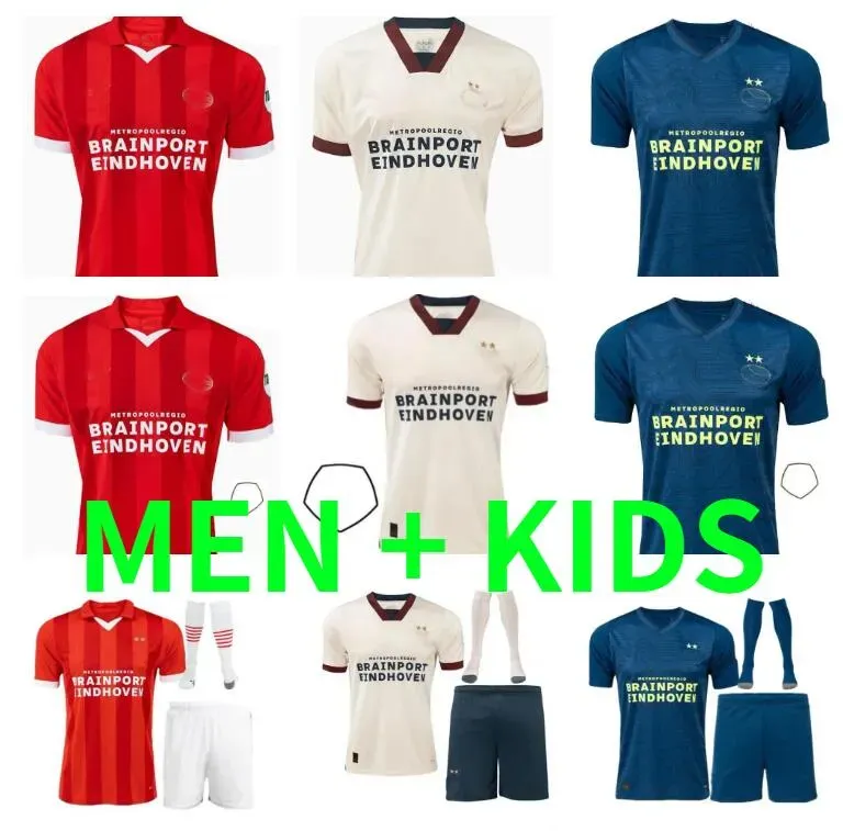 23 24 Maglie da calcio per bambini Kit per uomini 2024 Hazard Fabio Silva Home Men Kids It Football Shirts Kids Set Imposta kit per adulti xavi 10