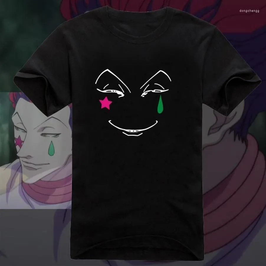 T-shirts pour hommes Hisoka Cosplay T-shirt GON CSS T-shirt d'été en coton à manches courtes TopsMen's281g