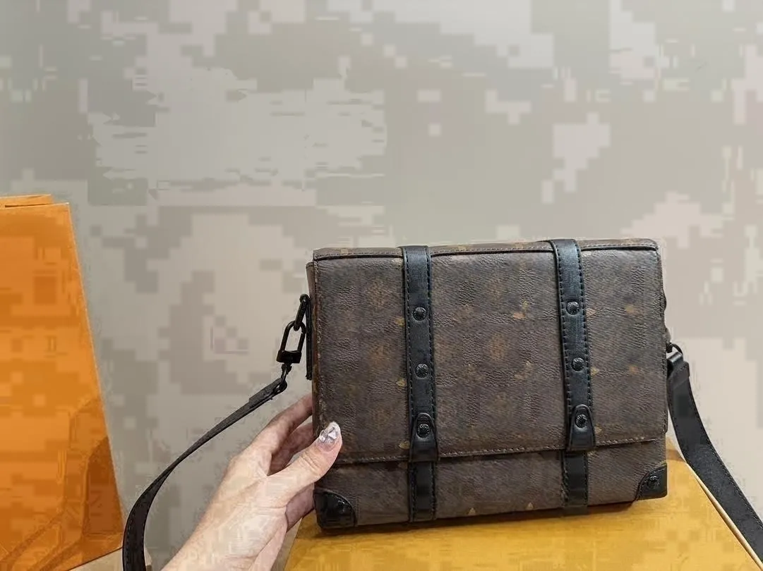 Bolsa de grife, bolsa de ombro, bolsa crossbody, bolsa mensageiro, bolsa masculina, bolsa vintage clássica luxuosa