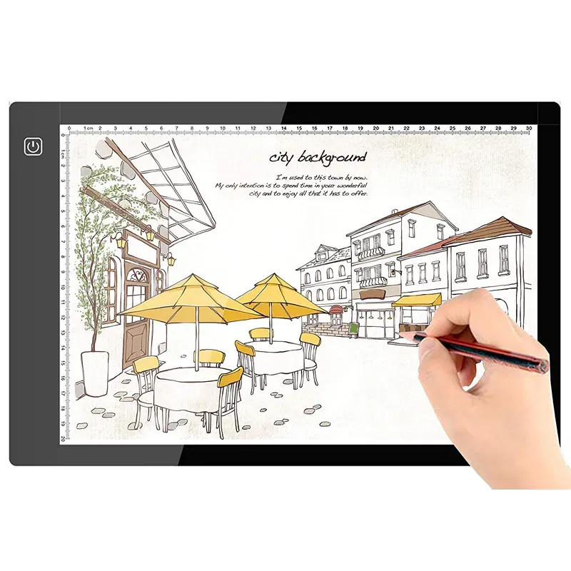 A4 Light Box Tracer LED Graphic Tablet Writing Painting Tracing Board Copy Pad Digital Drawing Artcraft